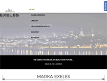 Tablet Screenshot of exeles.pl